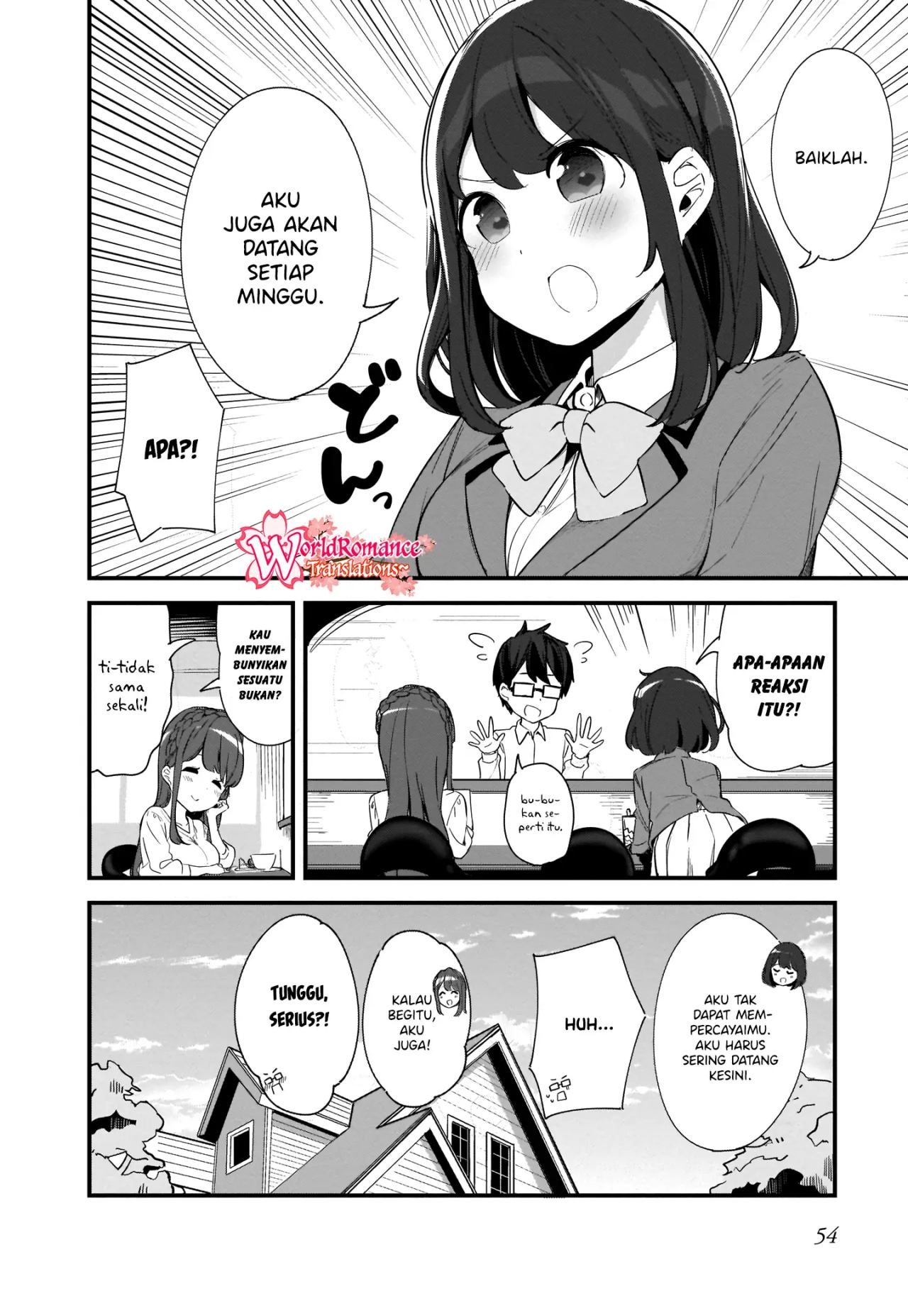 Hayasegawa-kun to Megami na Onee-san Chapter 03 Gambar 17